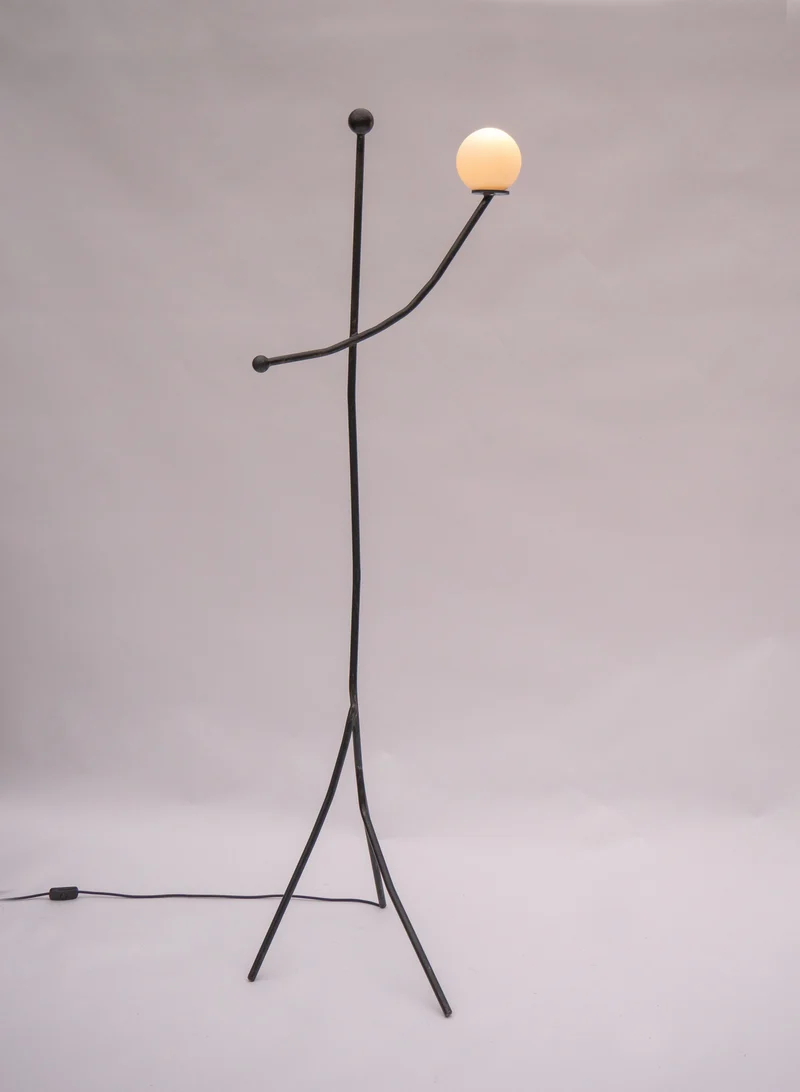 ‘Balancing Act’ Steel Floor Lamp