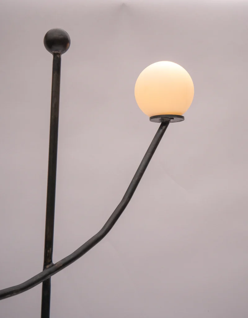 ‘Balancing Act’ Steel Floor Lamp