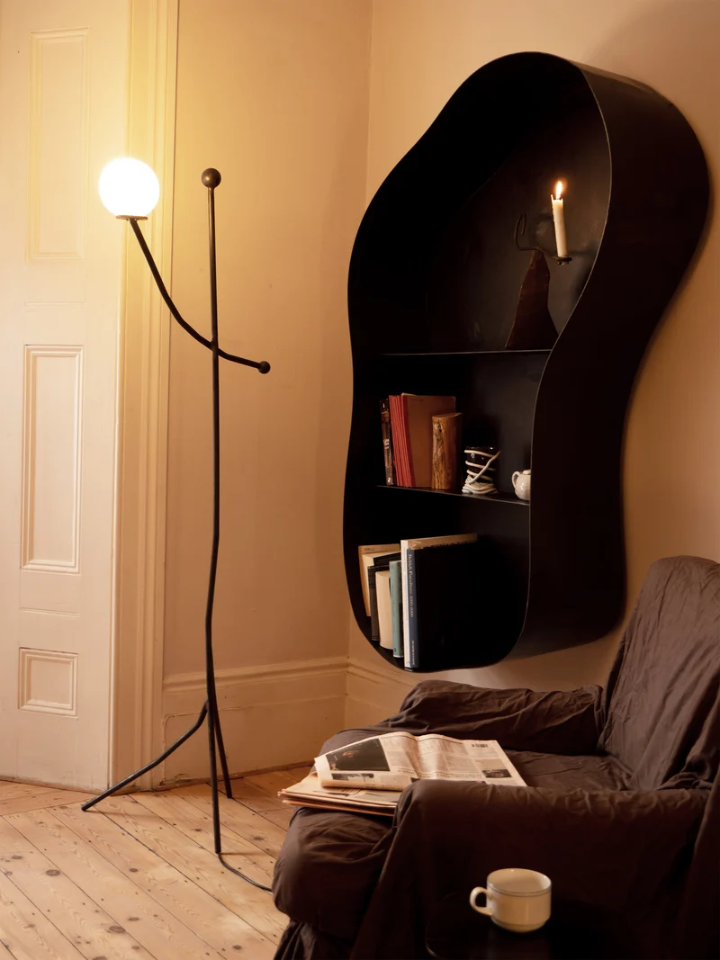 ‘Balancing Act’ Steel Floor Lamp