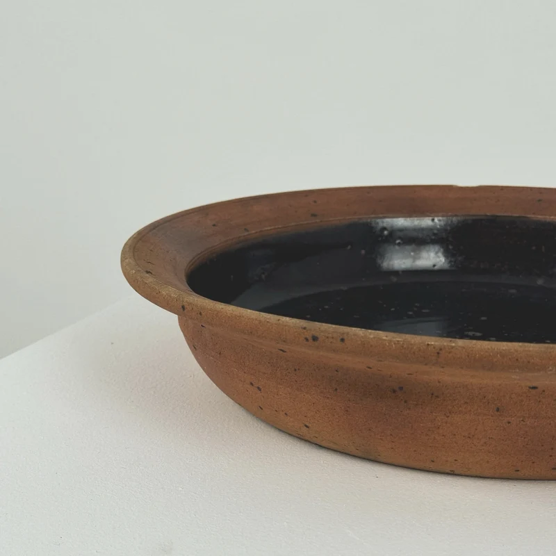 Large Stoneware Bowl by Pierre Digan, France, 1960.