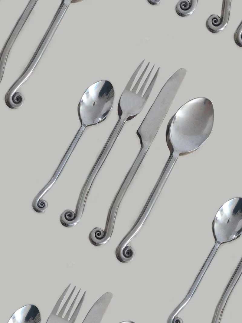Set of 4 Spiral Cutlery