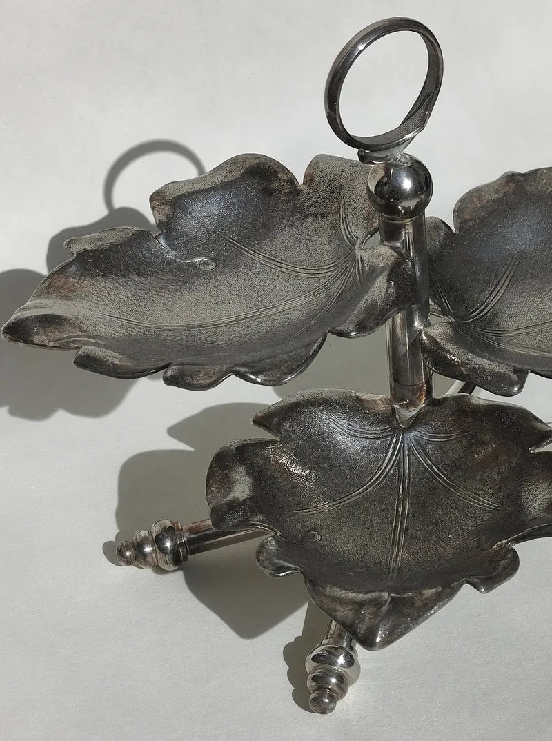 Triple Leaf Server Tray