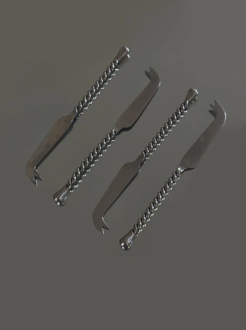 Set of 4 Cheese Knives