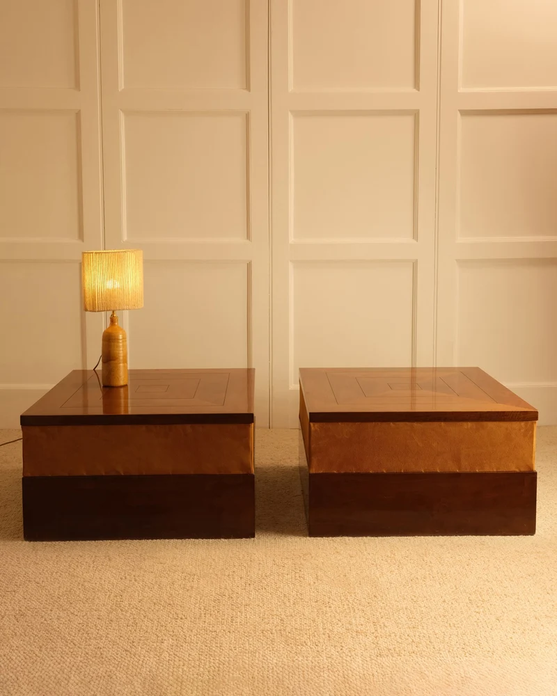 Pair of Paolo Buffa Coffee Tables - Italy 1940s