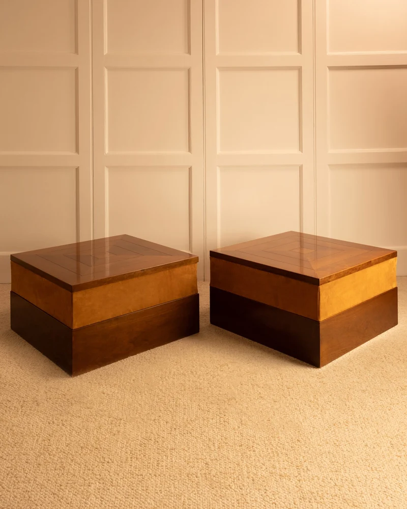 Pair of Paolo Buffa Coffee Tables - Italy 1940s