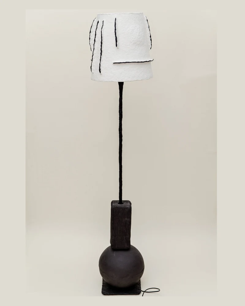 Rebirth II Clay Floor Lamp