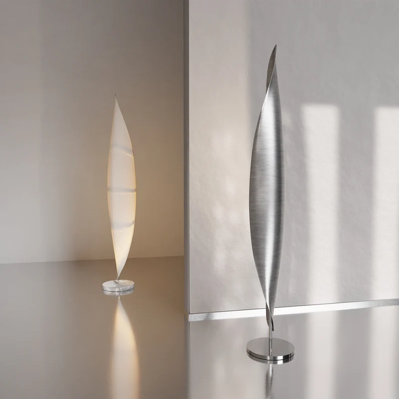“Plume” Aluminium Floor Lamp | Aluminum