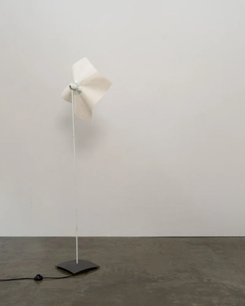 Vintage 'Area 160' Washi Paper Floor Lamp By Mario Bellini For Artemide, c.1970
