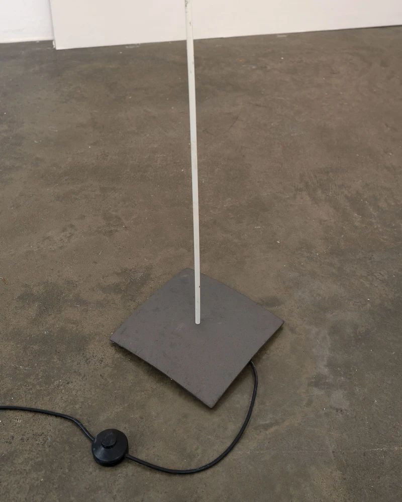 Vintage 'Area 160' Washi Paper Floor Lamp By Mario Bellini For Artemide, c.1970