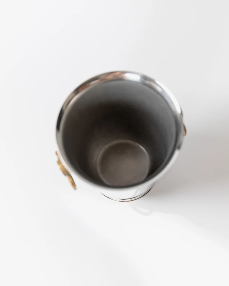 Vintage Champagne or Wine Cooler - Silver Plated Timeless Design by Jean Couzon 1980s