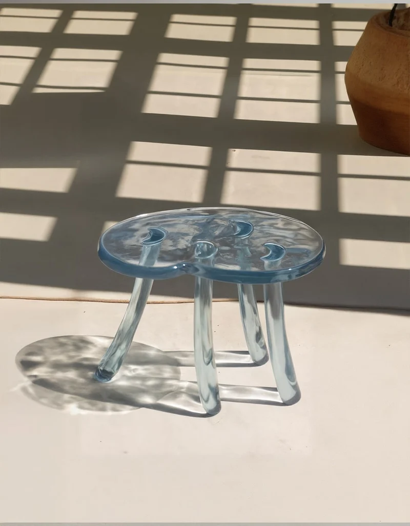 Lung 2.0 Blue Side Table