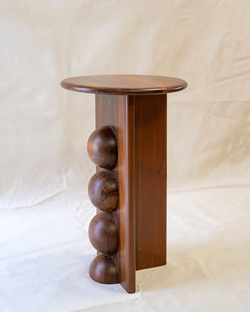 'Nemo & Dory' Set of 2 Wood Side Tables