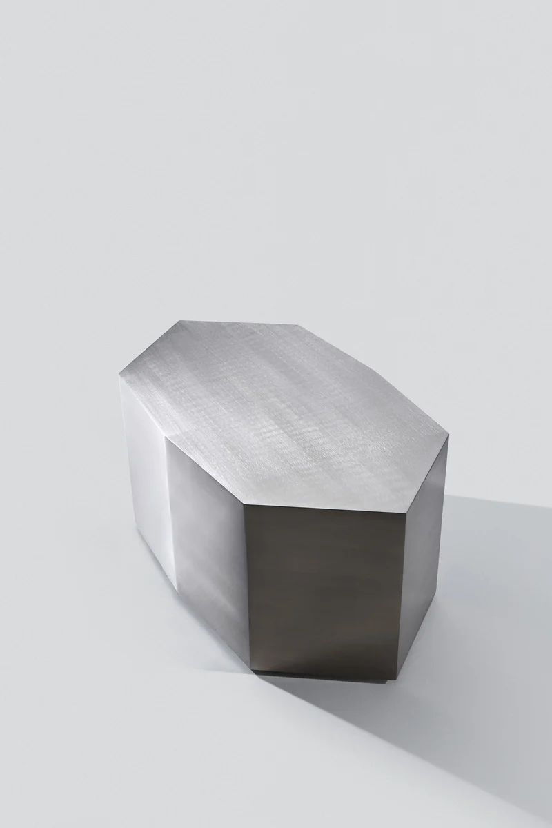 'Ame III' Steel Coffee Table