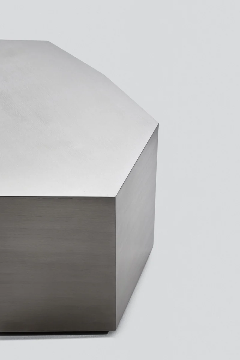 'Ame III' Steel Coffee Table
