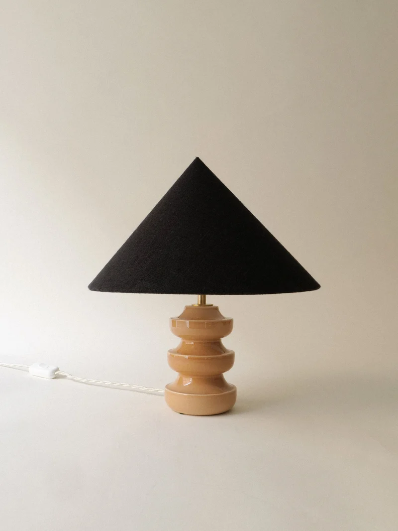 Vintage Sculptural Ceramic Table Lamp, 1970s