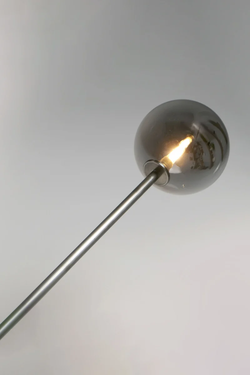 'Oblique Glow' Steel Floor Lamp