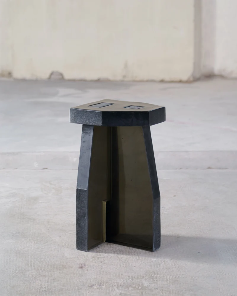 'Vera' Glass Side Table