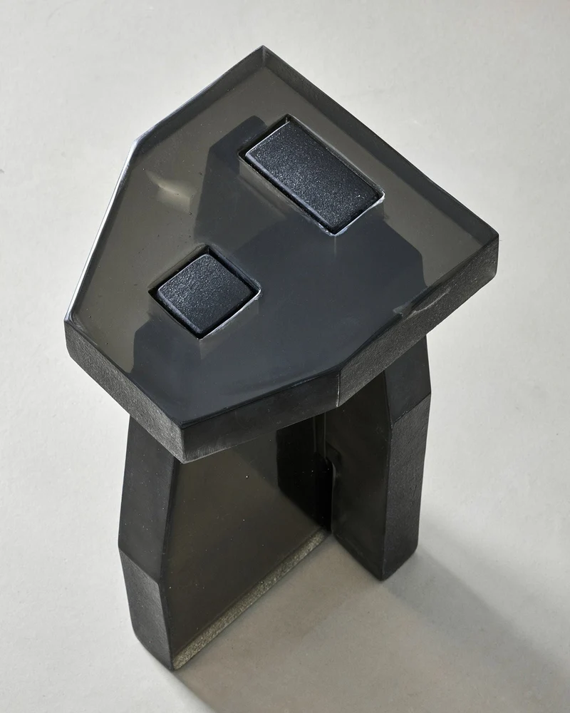 'Vera' Glass Side Table
