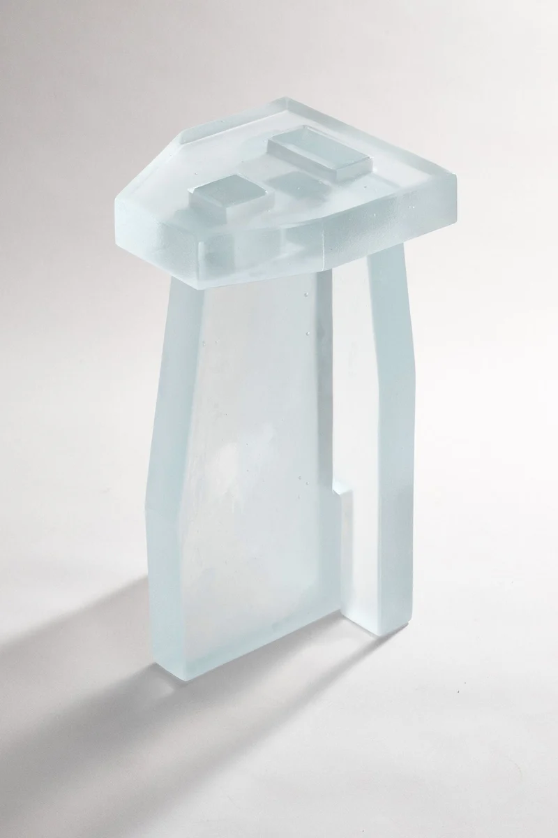 'Vera' Glass Side Table