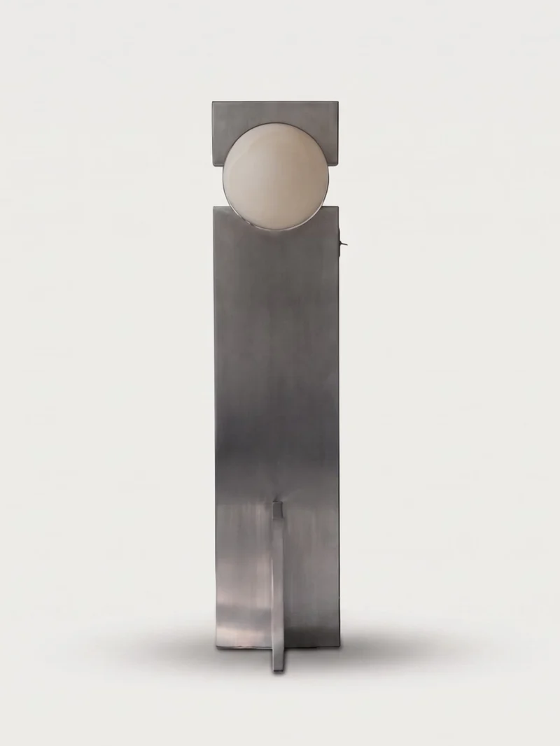 Hero Lamp, Postmodern Stainless Steel Floor Lamp