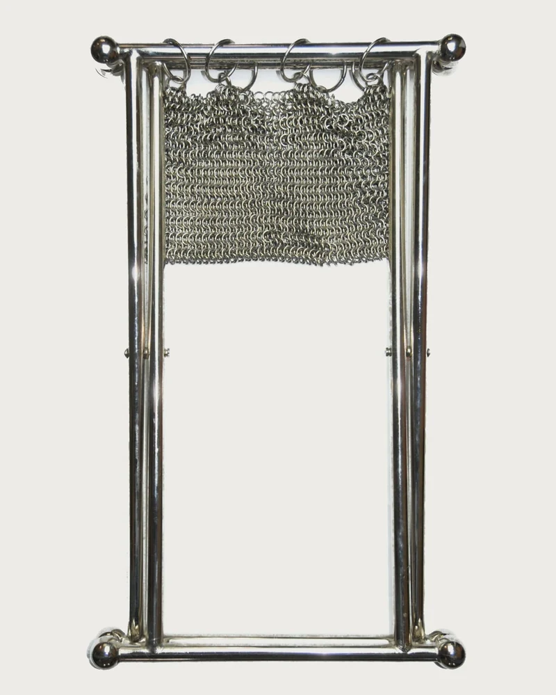 Chainmail Camping Stool