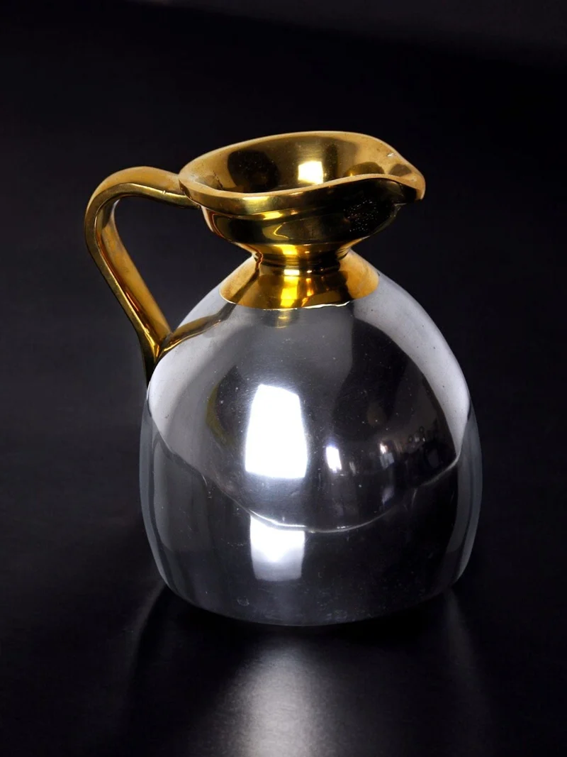 Brutalist Jar by Art3, Spain, 1980