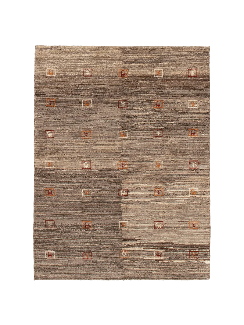 Gabbeh Rug in Sable 173 x 232 cm