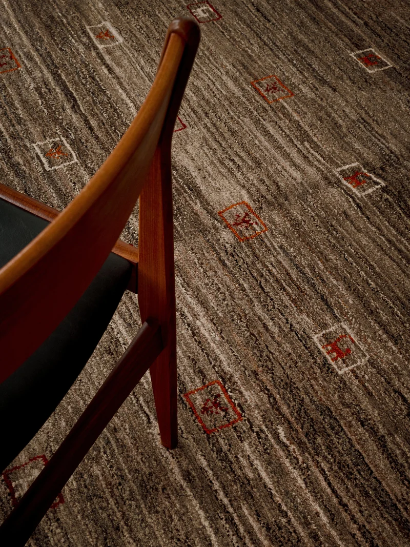 Gabbeh Rug in Sable 173 x 232 cm