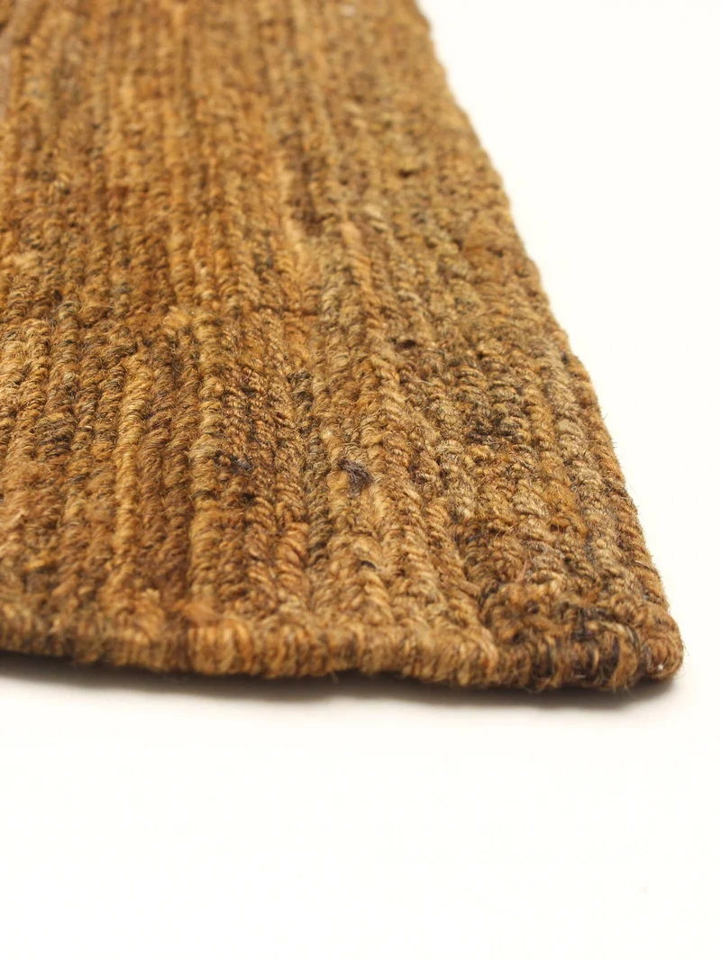 Flatweave Rug in Goldenrod 152 x 193 cm