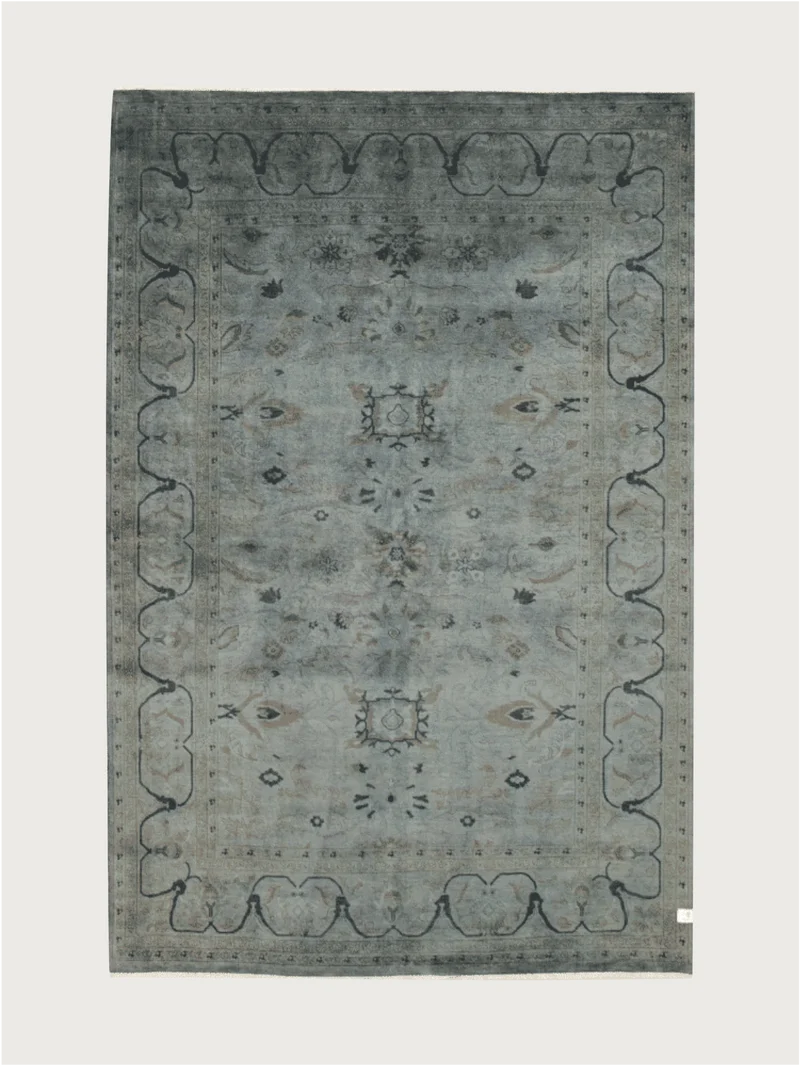 Overdyed Rug in Indigo 183 x 274 cm