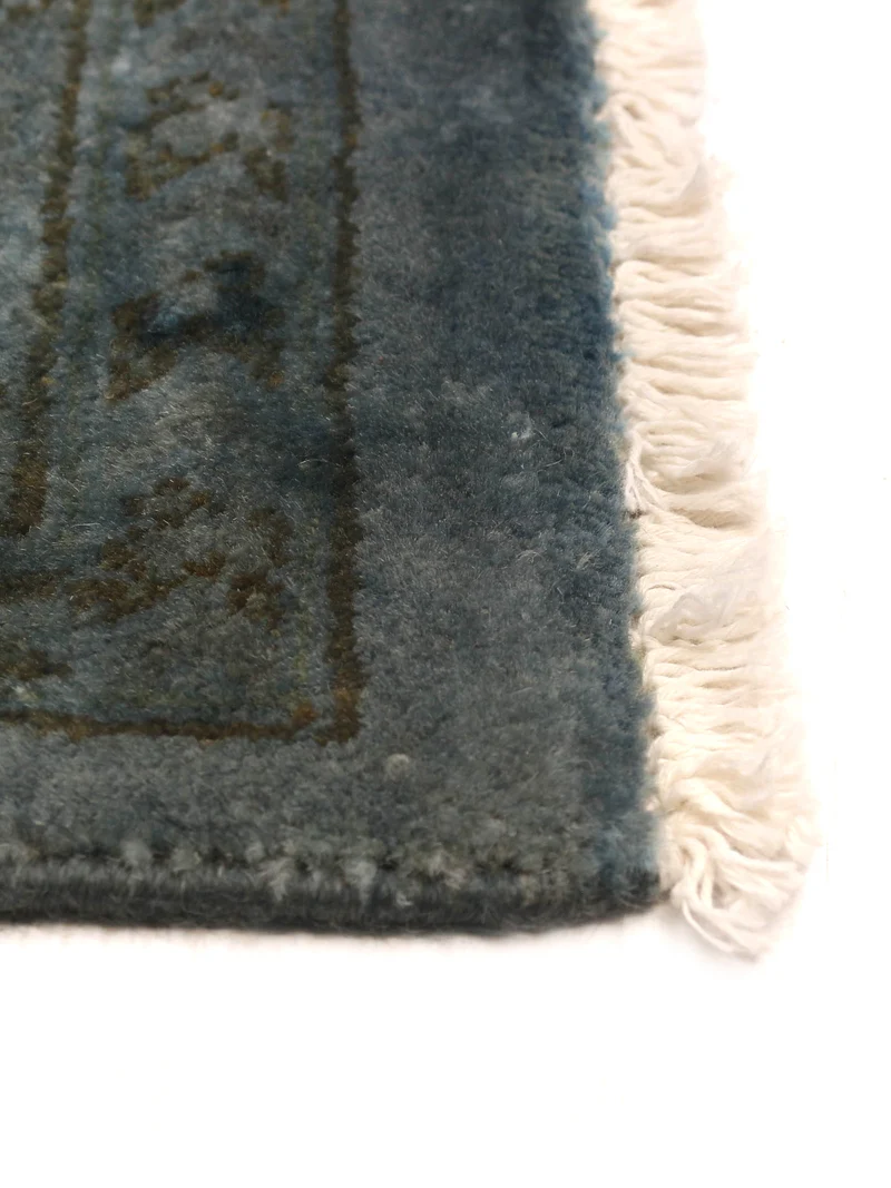 Overdyed Rug in Indigo 183 x 274 cm