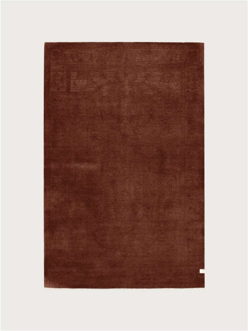 Overdyed Rug in Russet 180 x 277 cm