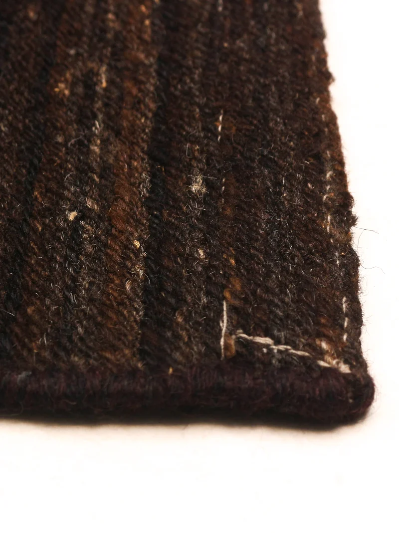 Flatweave Rug in Walnut 244 x 292 cm