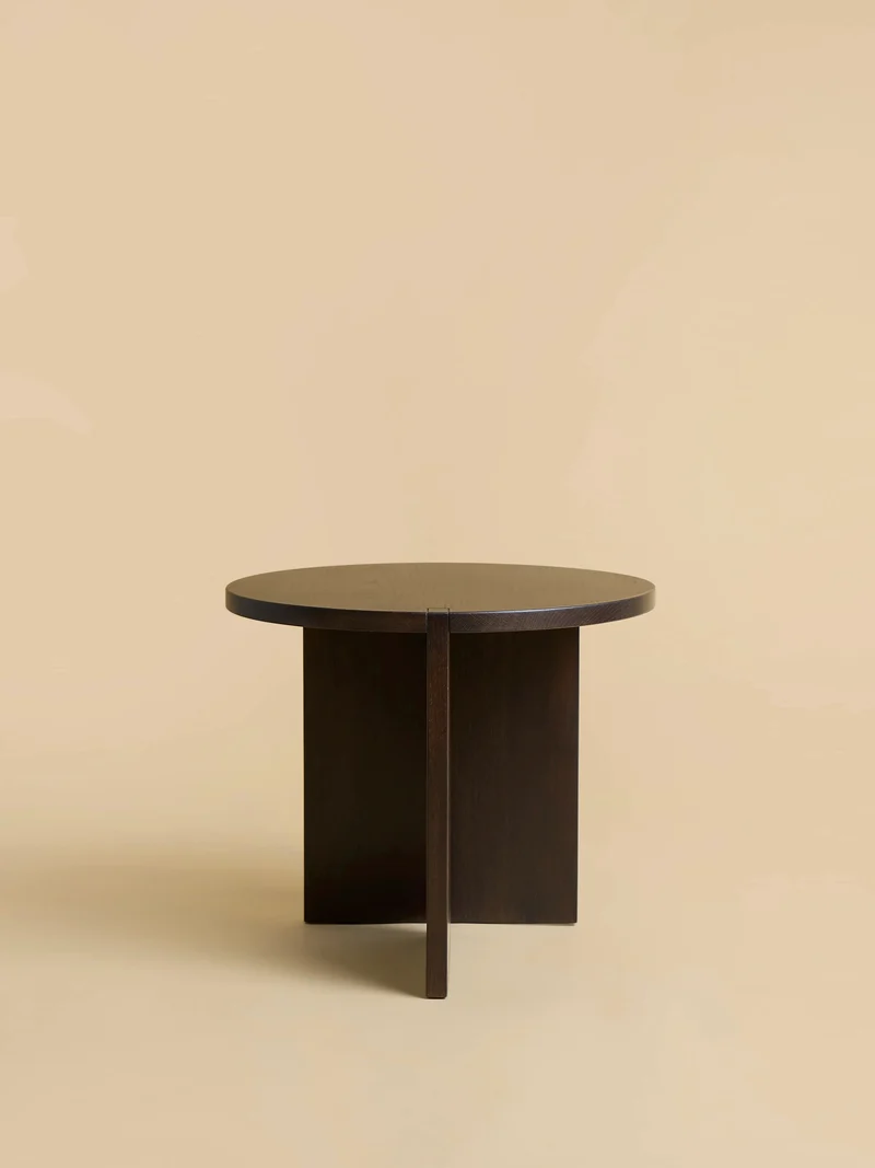 Solid Oak Side Table - KUME Series