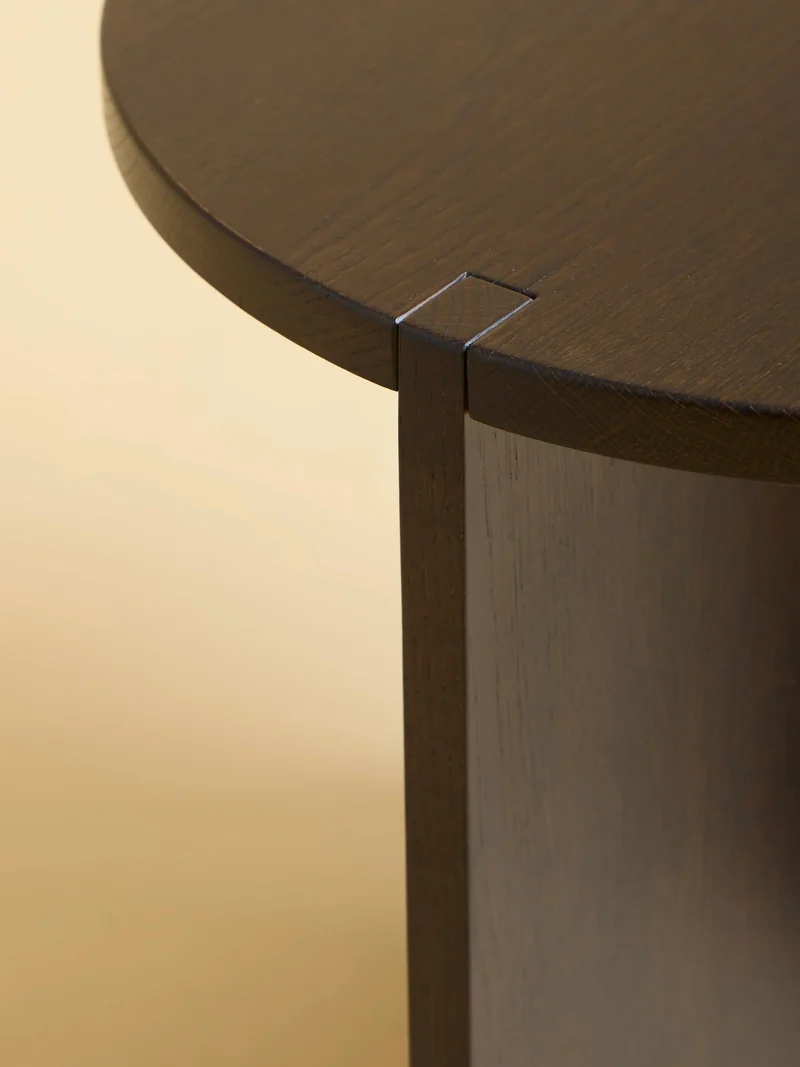 Solid Oak Side Table - KUME Series