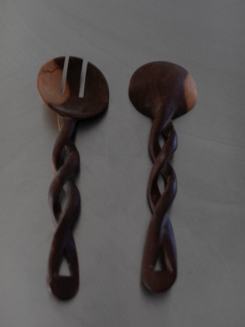 Twisted Serving Spoons