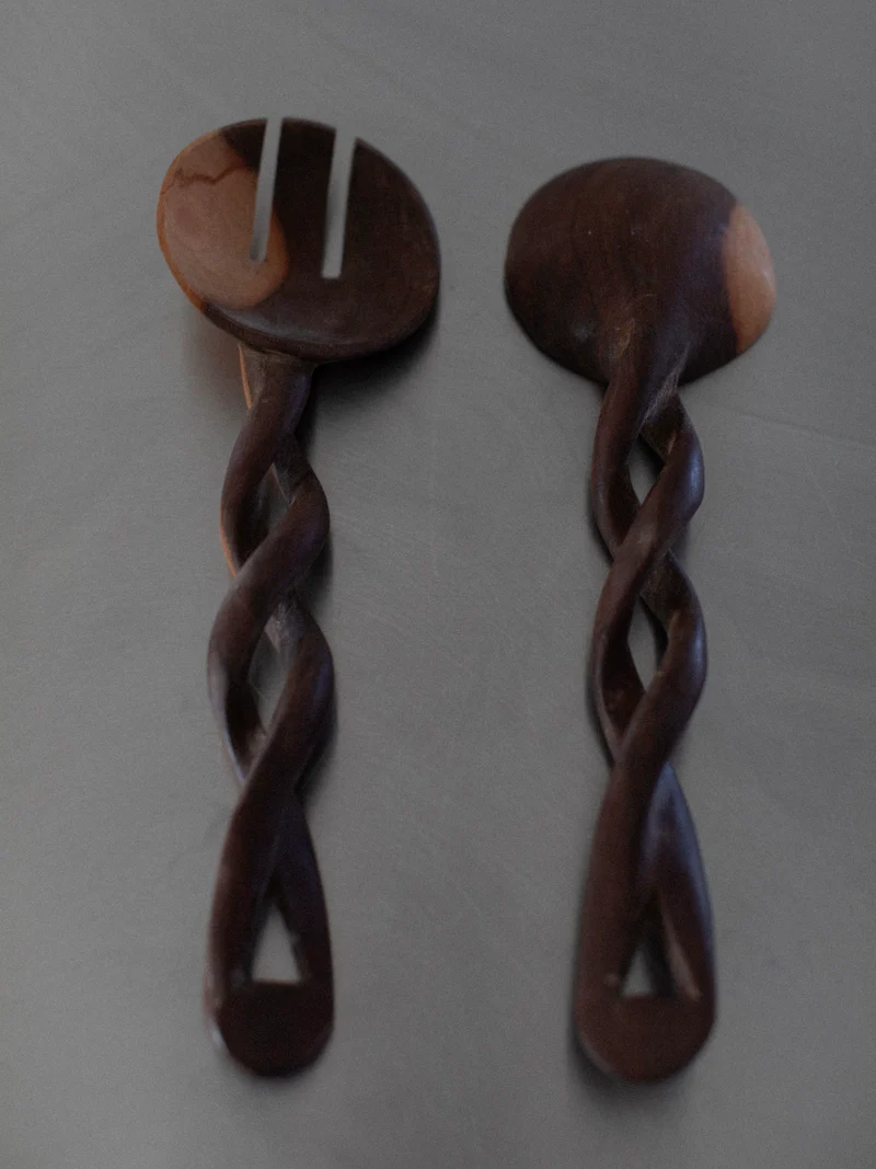 Twisted Serving Spoons