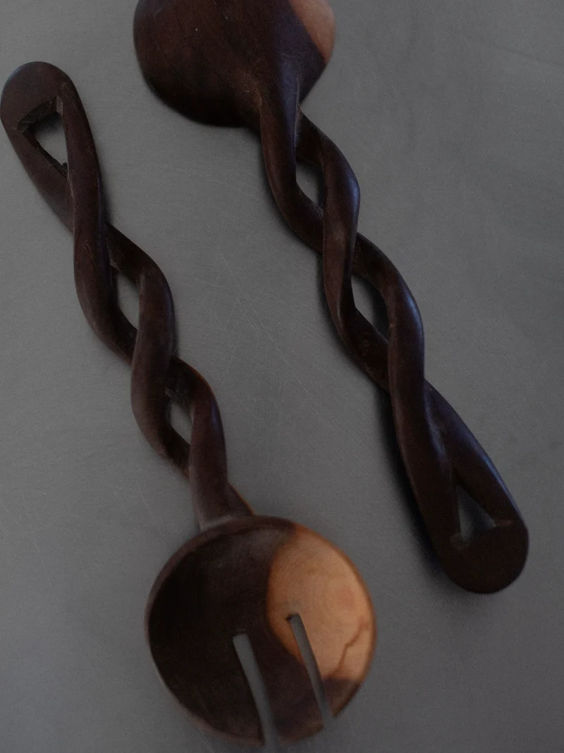 Twisted Serving Spoons