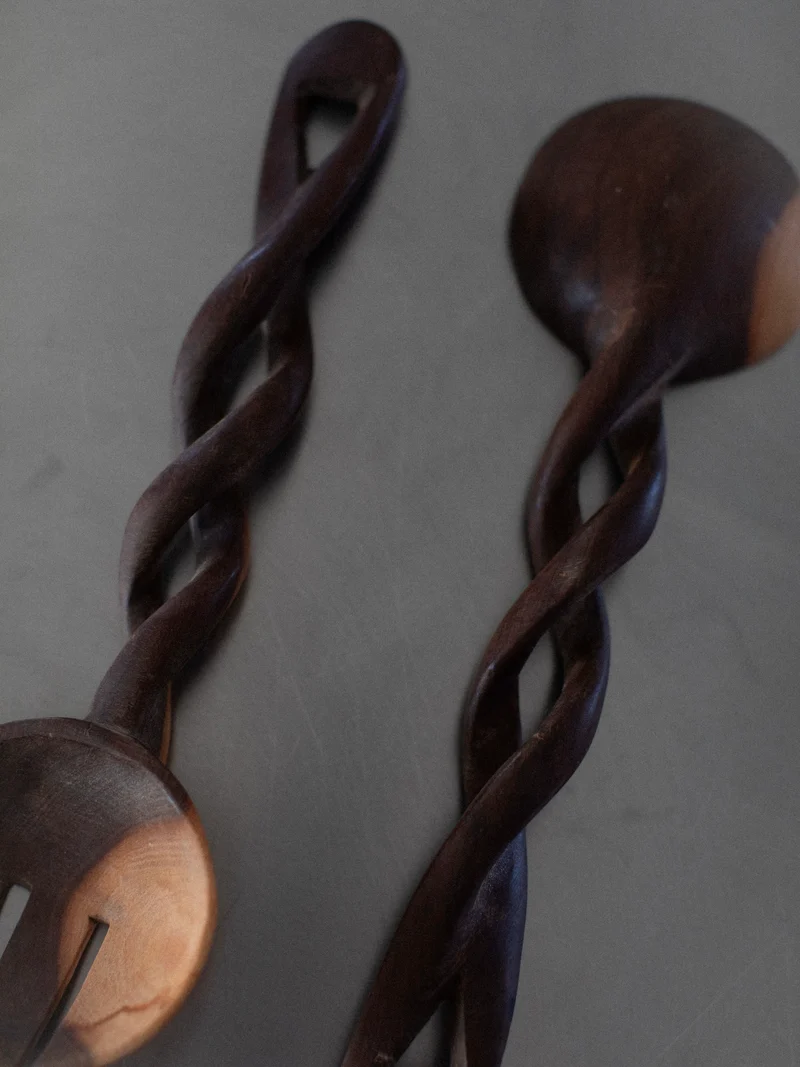 Twisted Serving Spoons