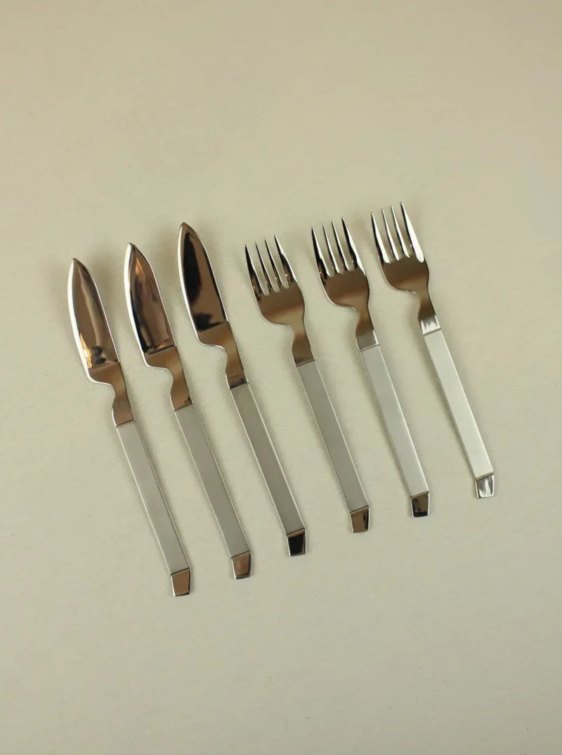 Modernist Fish Cutlery