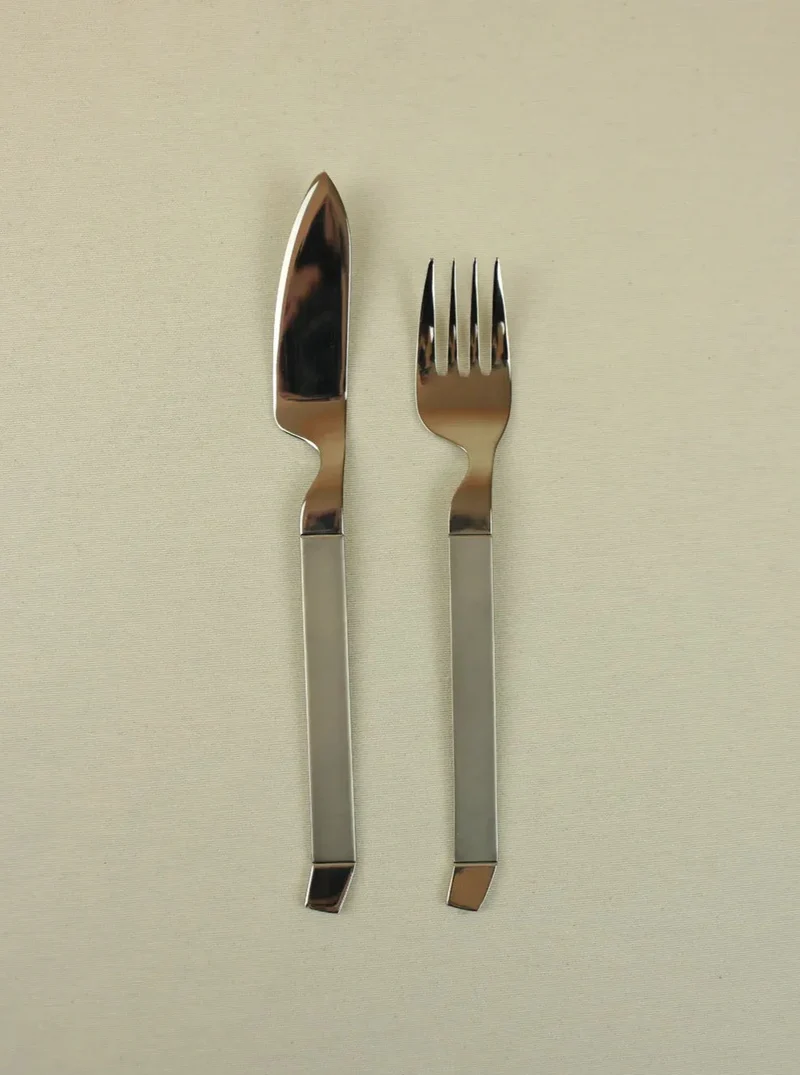 Modernist Fish Cutlery