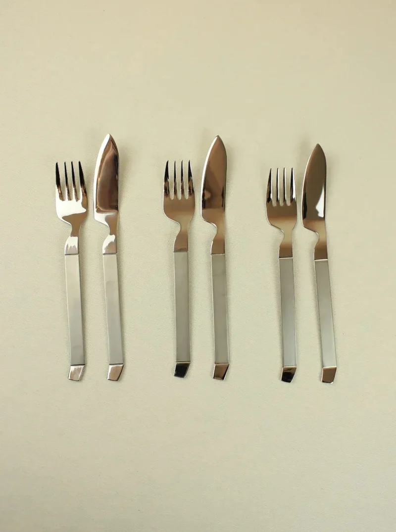 Modernist Fish Cutlery