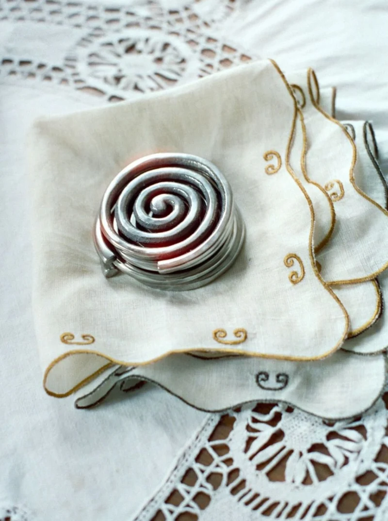 Spiral Coasters by Sophie Lou Jacobsen – Set of 4