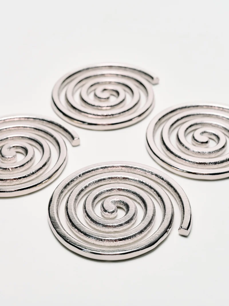 Spiral Coasters by Sophie Lou Jacobsen – Set of 4