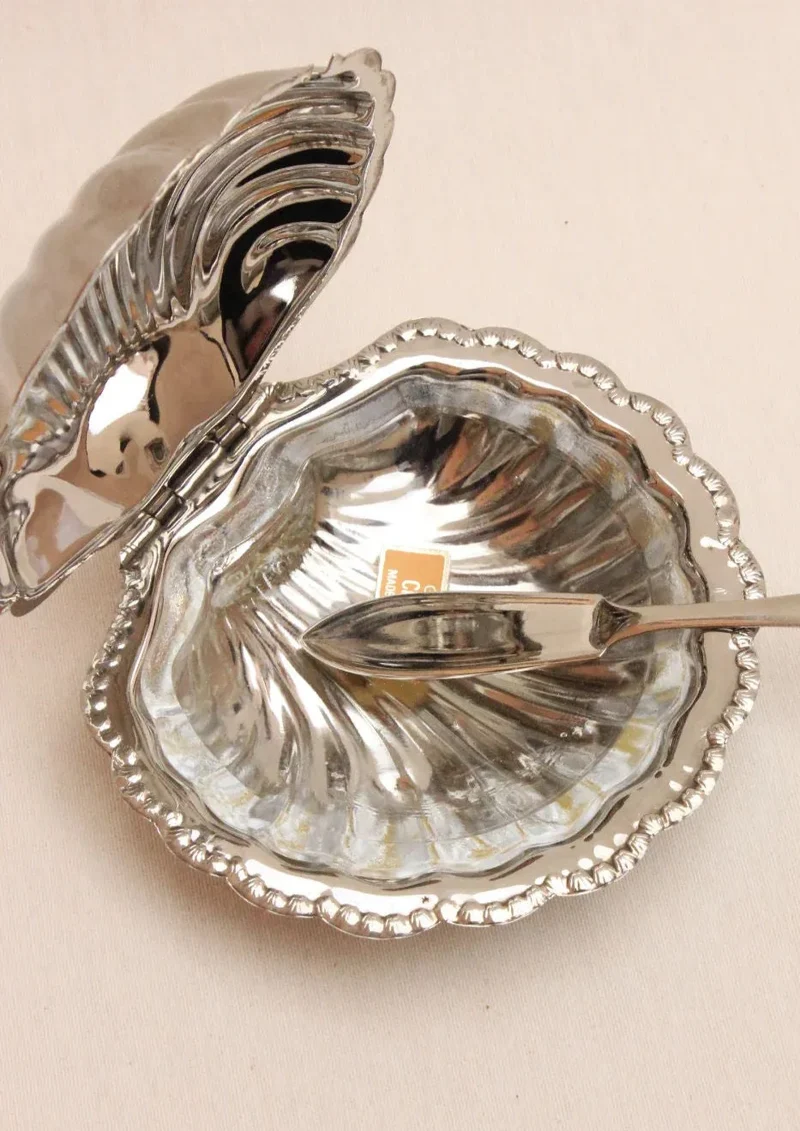 Shell Shaped Butter Dish