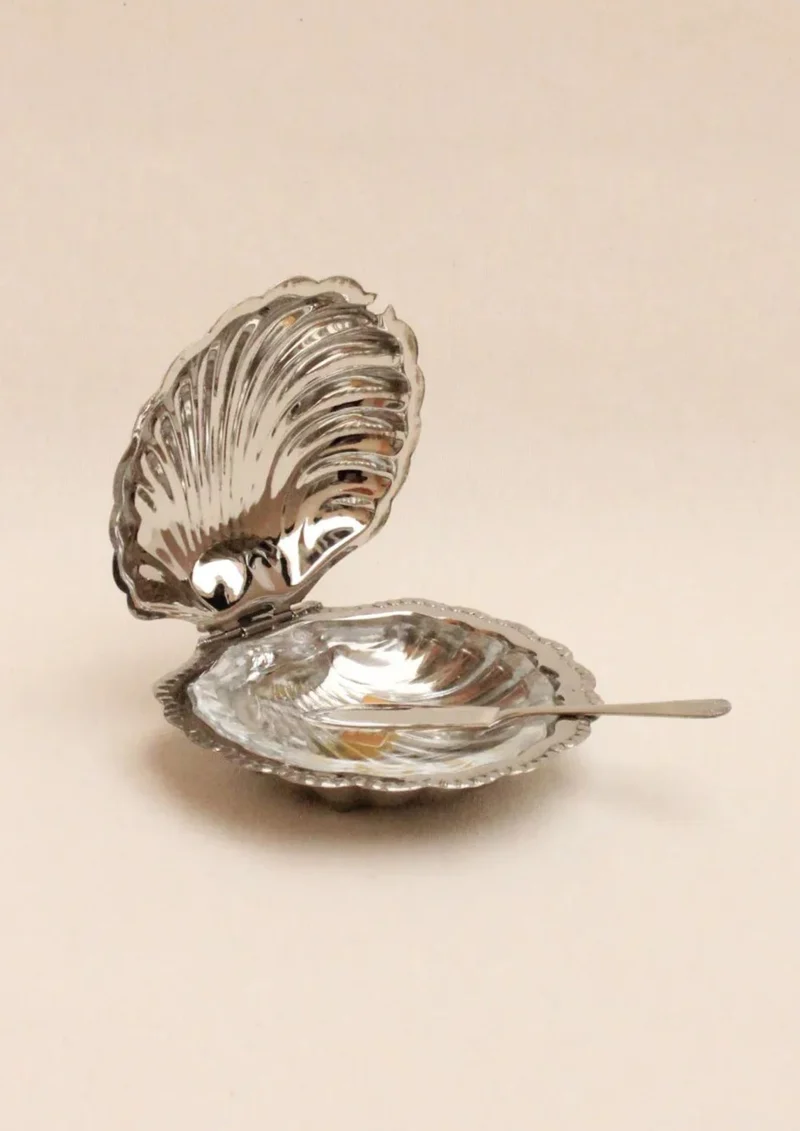 Shell Shaped Butter Dish