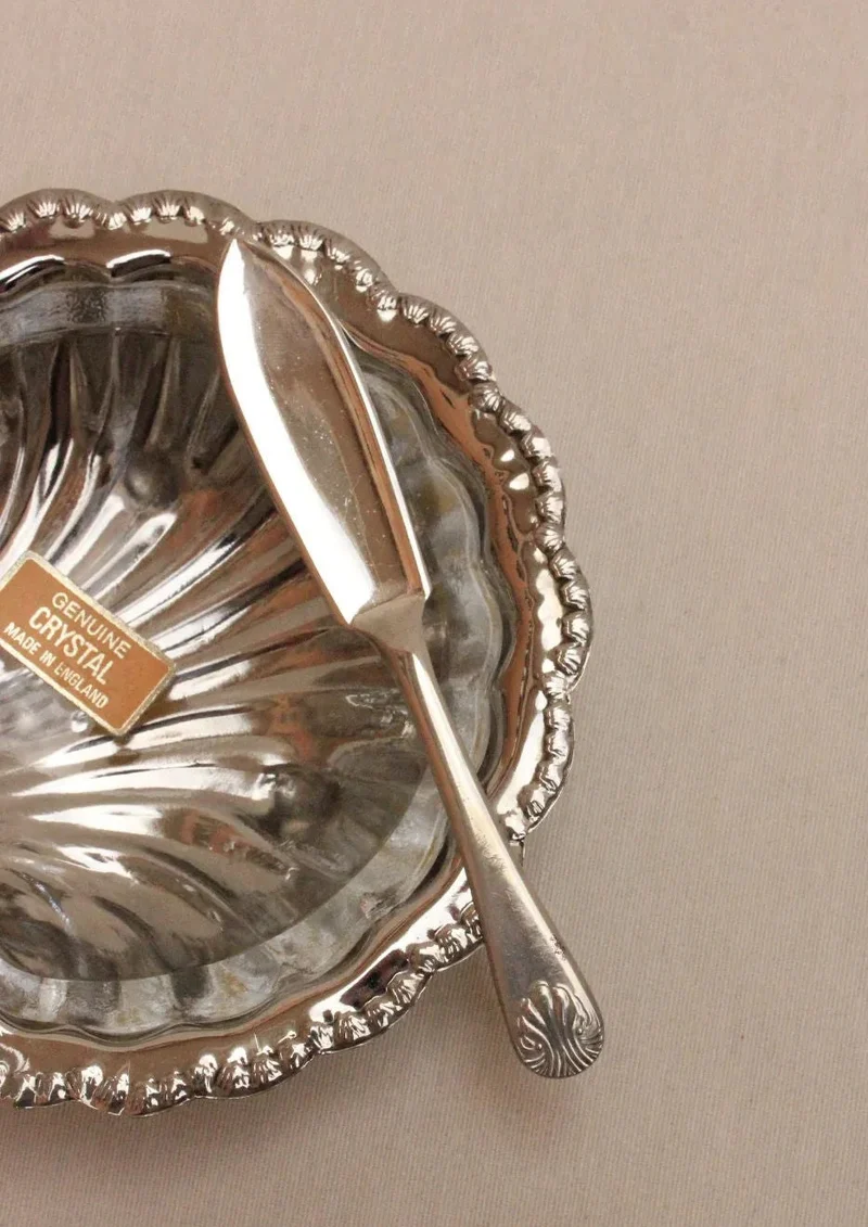 Shell Shaped Butter Dish