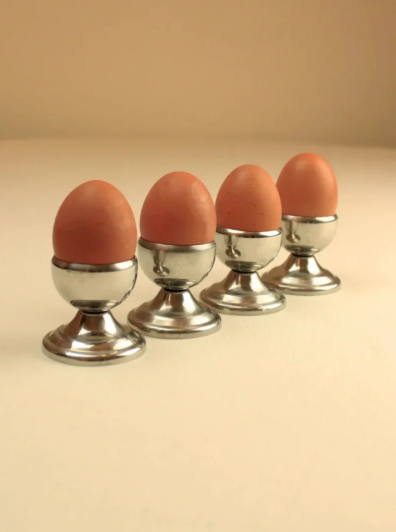 Stainless Steel Egg Cups Set