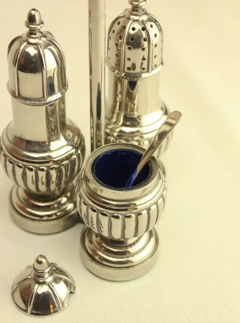 Silver Seasonings Set