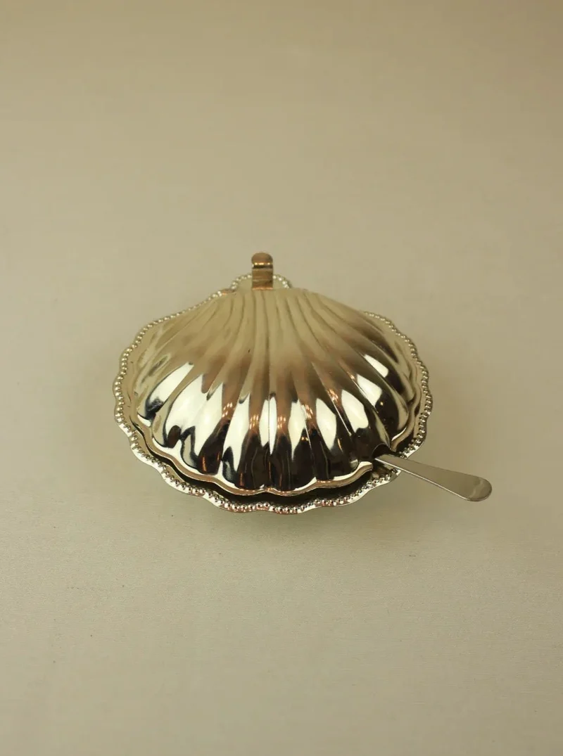Shell Shaped Butter Dish